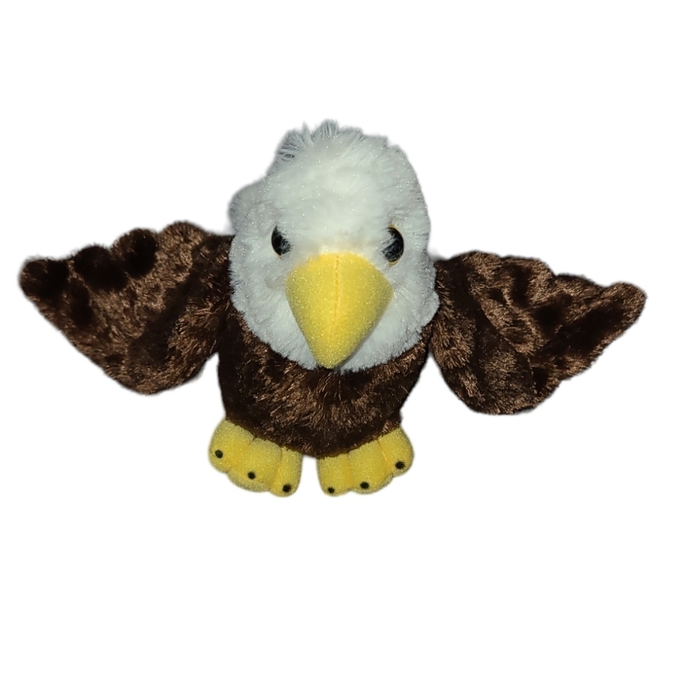 K&M International Plush 2018 Bald Eagle Wild Republic 6" Bird Toy